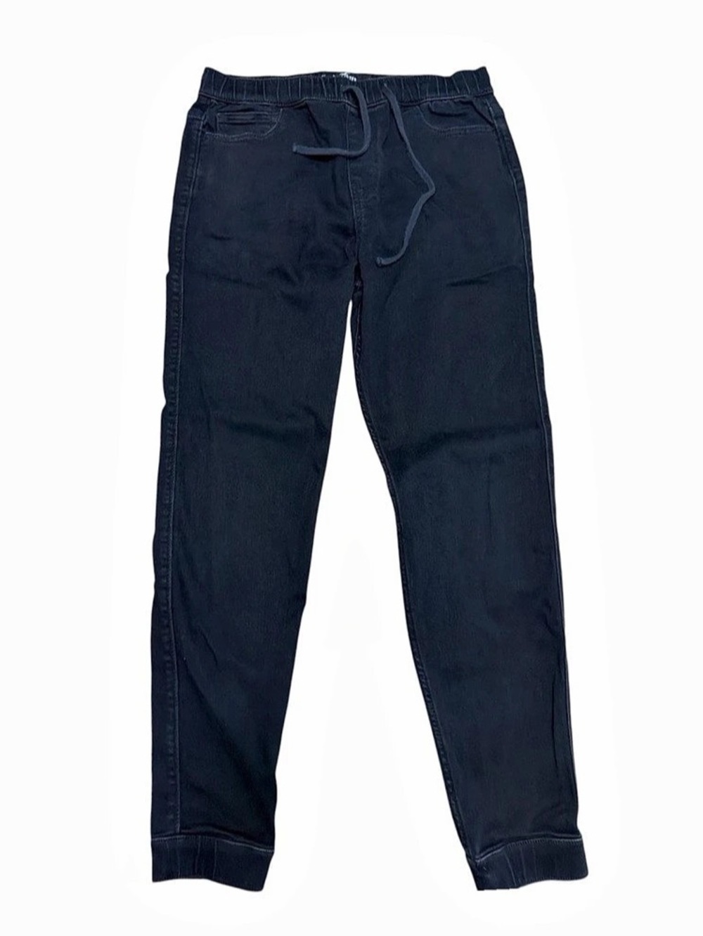 Skater Streetwear Hollister Black Skinny Jogger Jeans Mens Small Stretch Denim